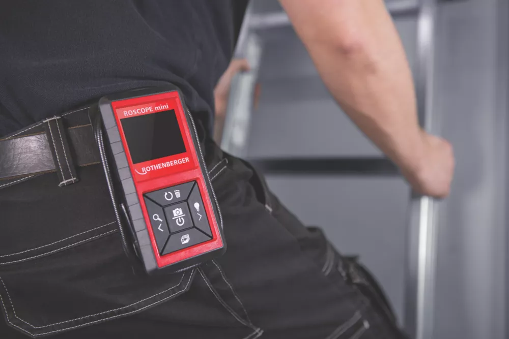 Rothenberger Roscope Mini Hand-Held Inspection Camera With 2 1/2" Colour Screen - Image 3