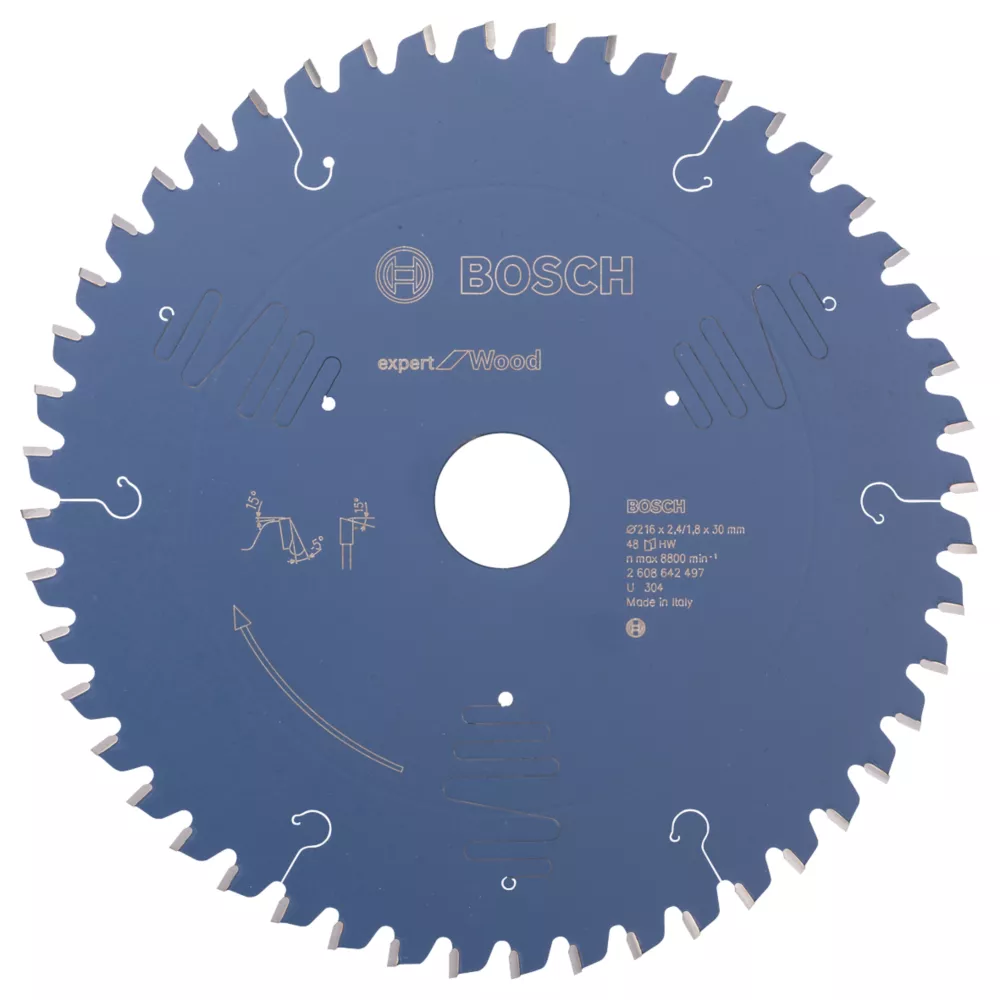 Bosch Expert Wood Circular Saw Blade 216 X 30mm 48T