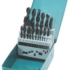 Makita Straight Shank HSS-R Drill Bit Set 25 Pieces