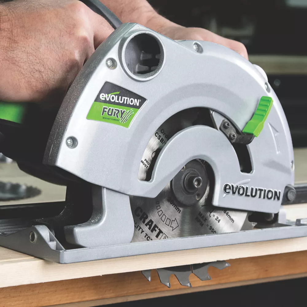 Trend CraftPo CSB/11524 Wood Thin Kerf Combination Circular Saw Blade For Cordless Saws 115 X 9.5mm 24T - Image 3