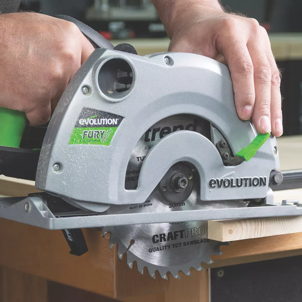 Trend CraftPo CSB/11524 Wood Thin Kerf Combination Circular Saw Blade For Cordless Saws 115 X 9.5mm 24T - Image 4