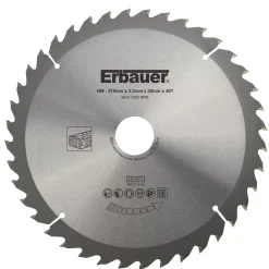 Erbauer Wood TCT Saw Blade 210 X 30mm 40T