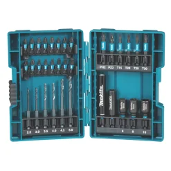 Makita B-66896 B-66896 Hex Shank Screw Bit Set 33 Pieces