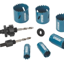Erbauer 6-Saw Multi-Material Holesaw Set