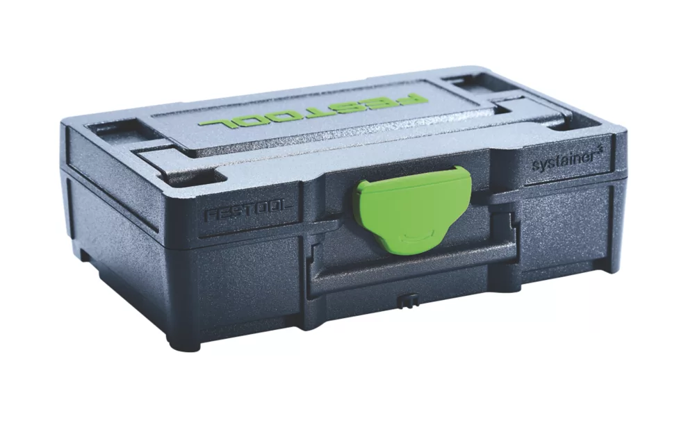 Festool Systainer³ SYS3 XXS 33 BL Stackable Organiser 2 1/4"