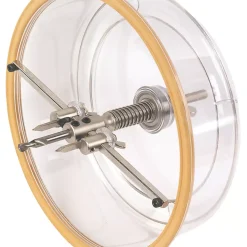 Erbauer Aluminium, Brass, Wood, Plastic, Acrylic Sheets & Plasterboard Triangle Shank Adjustable Holesaw With Cowl 40-200mm