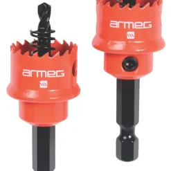 Armeg Acceler8 Hex Shank Sheet Steel Holesaw 20mm 2 Pack