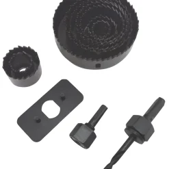 Essentials 9-Saw Multi-Material Downlight Holesaw Set