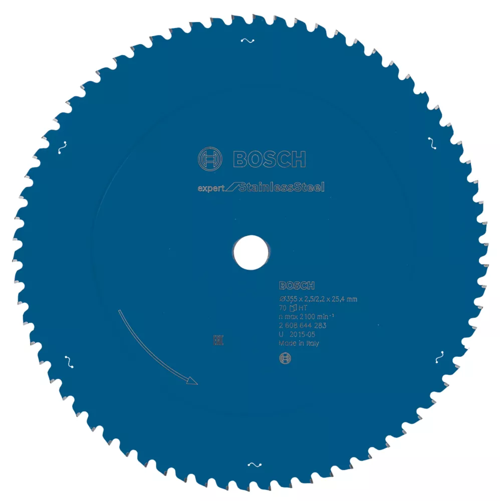 Bosch Expert Stainless Steel Circular Saw Blade 355 X 25.4mm 70T