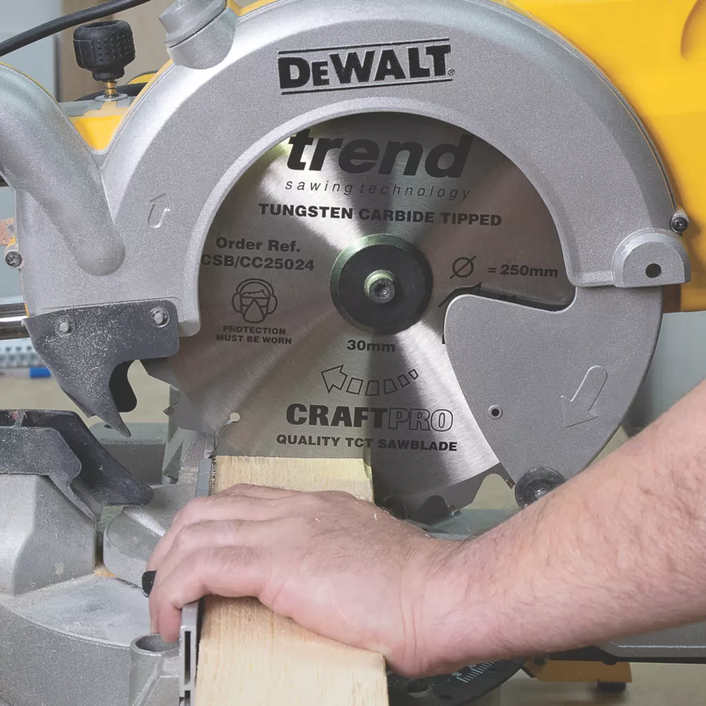 Trend CraftPo CSB/CC21048 Wood Crosscut Saw Blade 210 X 30mm 48T - Image 4