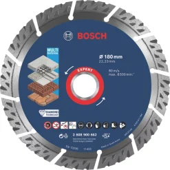 Bosch Expert Masonry Diamond Cutting Disc 180 X 22.23mm