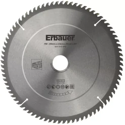 Erbauer Wood TCT Saw Blade 250 X 30mm 80T