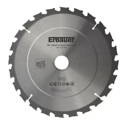 Erbauer Wood TCT Saw Blade 250 X 30mm 24T