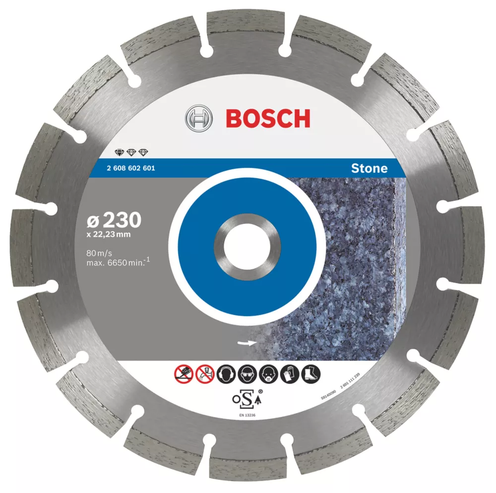 Bosch Multi-Material Diamond Disc 230 X 22.23mm