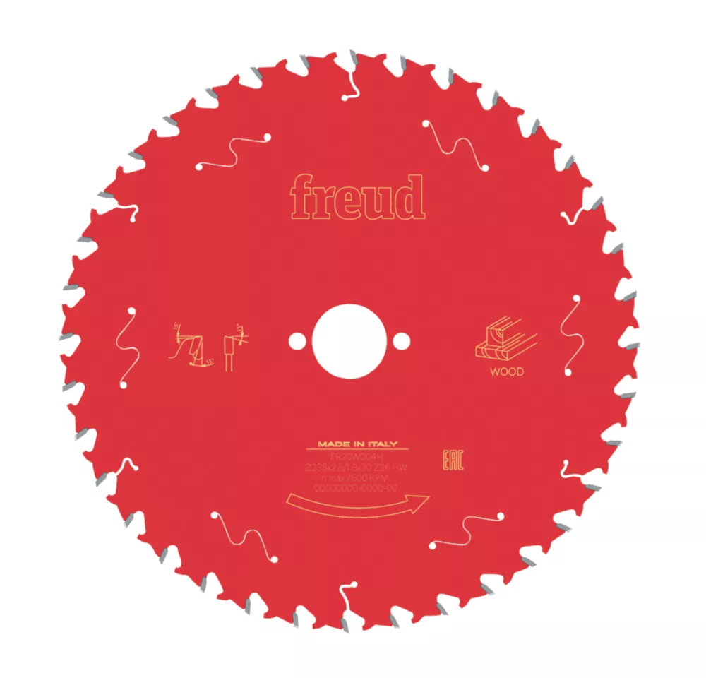 Freud Wood Circular Saw Blade 235 X 30mm 36T