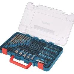 Erbauer M35 HSS Straight & Hex Shank Power Tool Accessories Set 120 Pieces