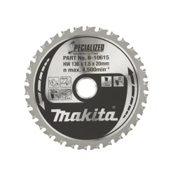Makita Metal TCT Circular Saw Blade 136 X 20mm 30T