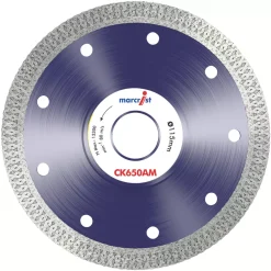 Marcrist CK650 Tile Cordless Angle Grinder Diamond Tile Blade 115 X 22.23mm