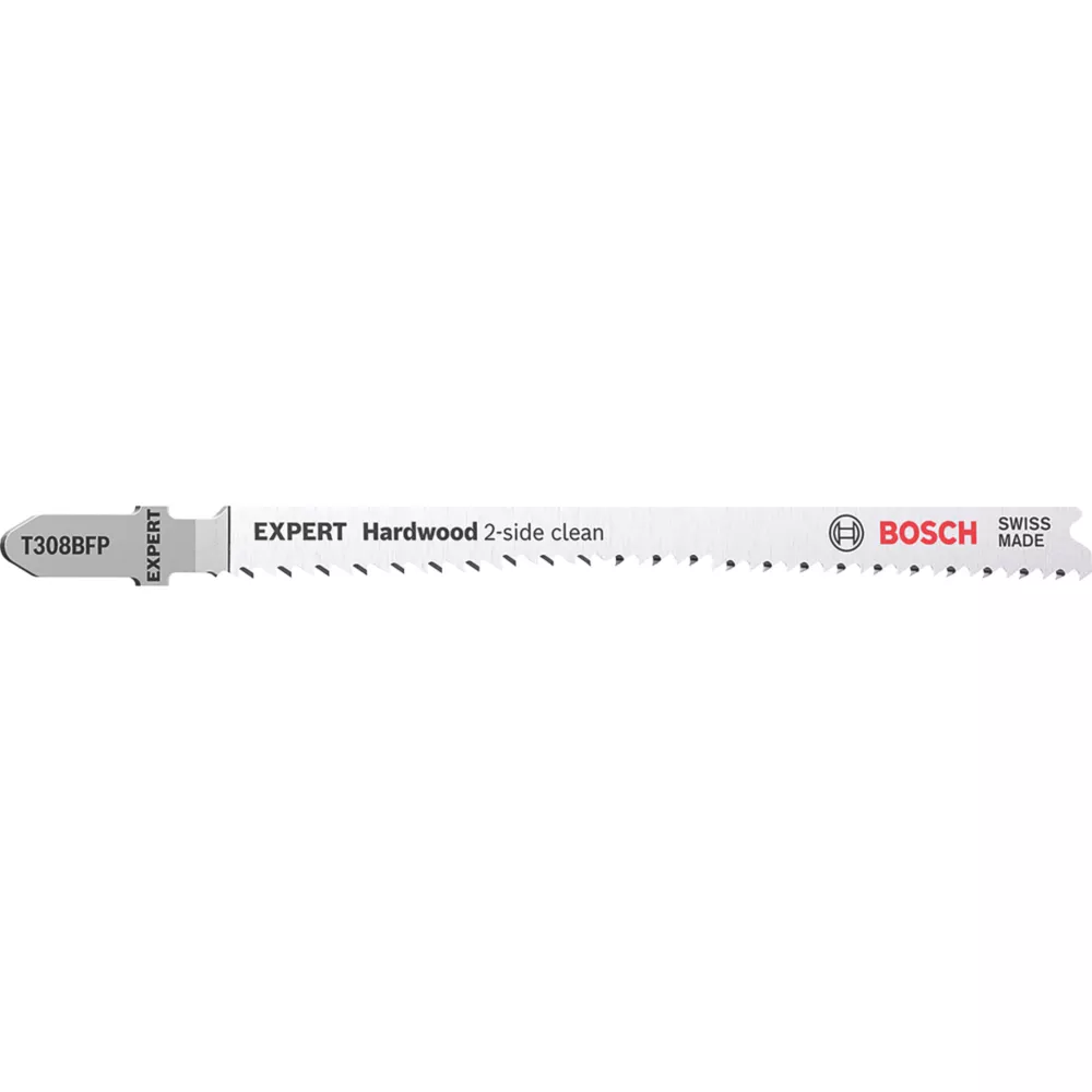 Bosch Expert T 308 BFP Wood 2-Side Jigsaw Blades 117mm 3 Pack