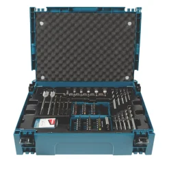 Makita MAKPAC B-49638 Straight & Hex Shank Drill & Bit Set 69 Pieces