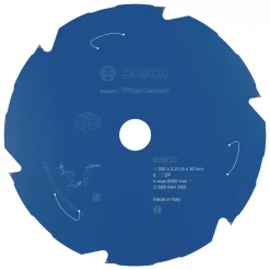 Bosch Expert Fibre Cement Circular Saw Blade 250 X 30mm 6T