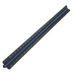 Faithfull Tri-Scale Architect Ruler 11 3/4" (300mm)