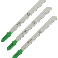 Essentials SJG76091 T111C Softwood Jigsaw Blades 100mm 3 Pack