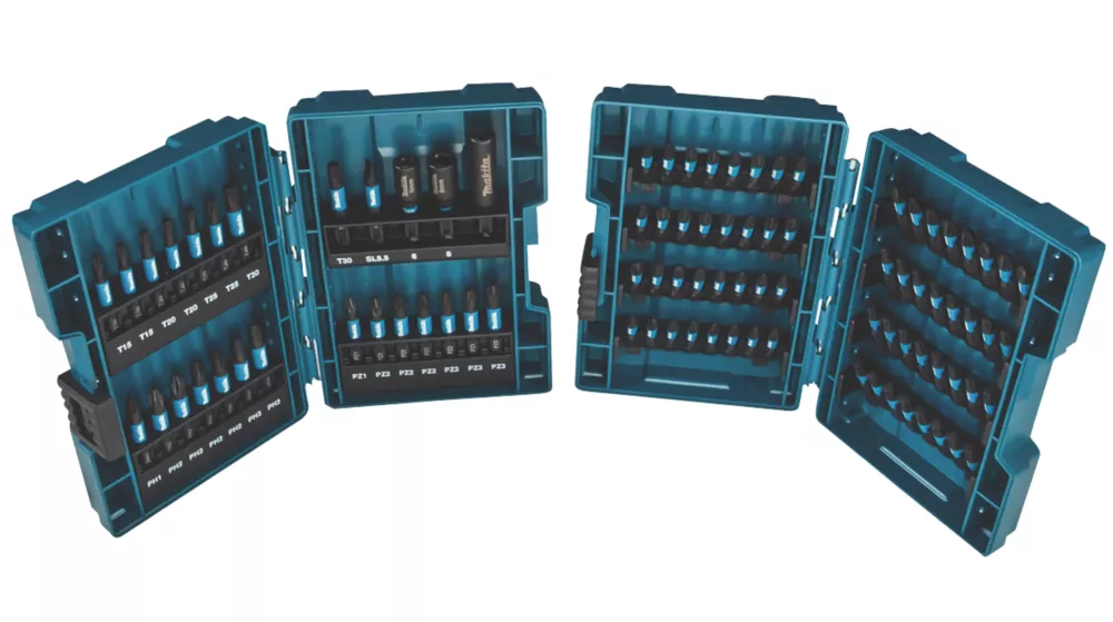 Makita E-03109 Hex Shank Impact Bit Black Set 90 Pieces