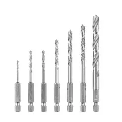 Bosch Hex Shank Wood Drill Bit Set 7 Pieces