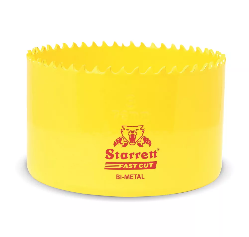 Starrett FCH0300 Bi-Metal Fast Cut Holesaw 76mm