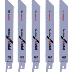 Bosch S922EF Metal Reciprocating Saw Blades 150mm 5 Pack