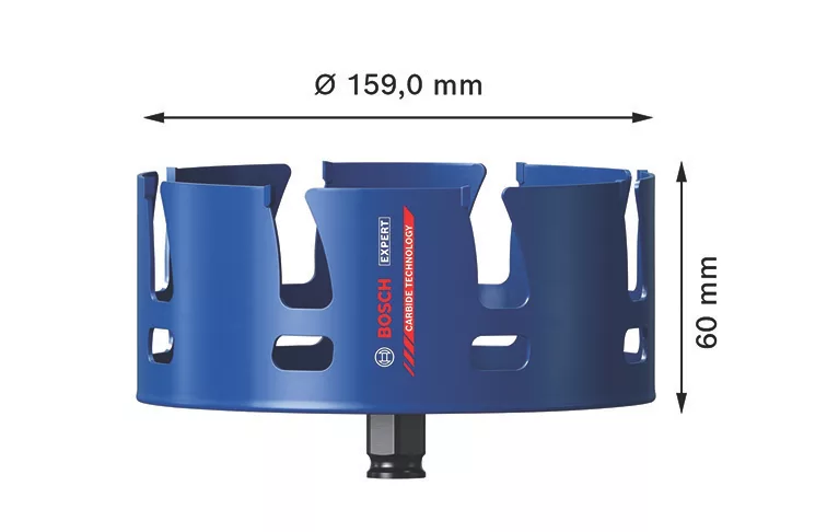 Bosch Expert Multi-Material Holesaw 159mm - Image 8
