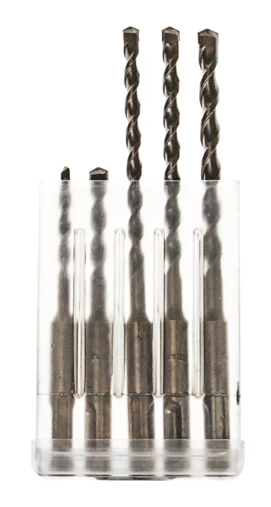 Makita SDS Plus Shank Masonry Drill Bit Set 5 Pieces - Image 2