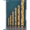 Makita D-72833 Straight Shank HSS TiN Drill Bit Eco Set 6 Pieces