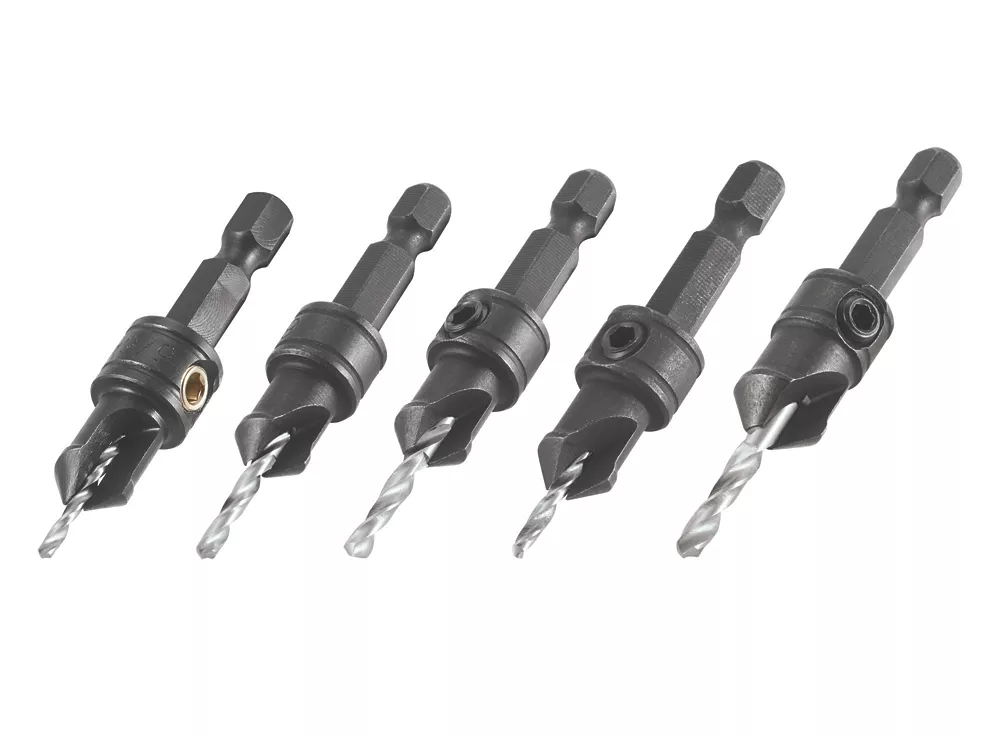 Trend CraftPro CR/QR/CS/SET Countersink Set 5 Pieces