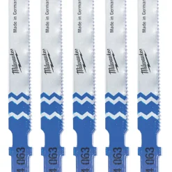 Milwaukee 4932254063 Multi-Material Jigsaw Blades 55mm 5 Pack
