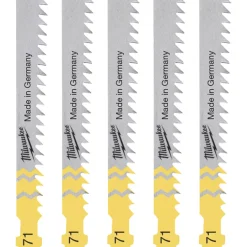 Milwaukee 4932254071 Multi-Material Jigsaw Blade 75mm 5 Pack