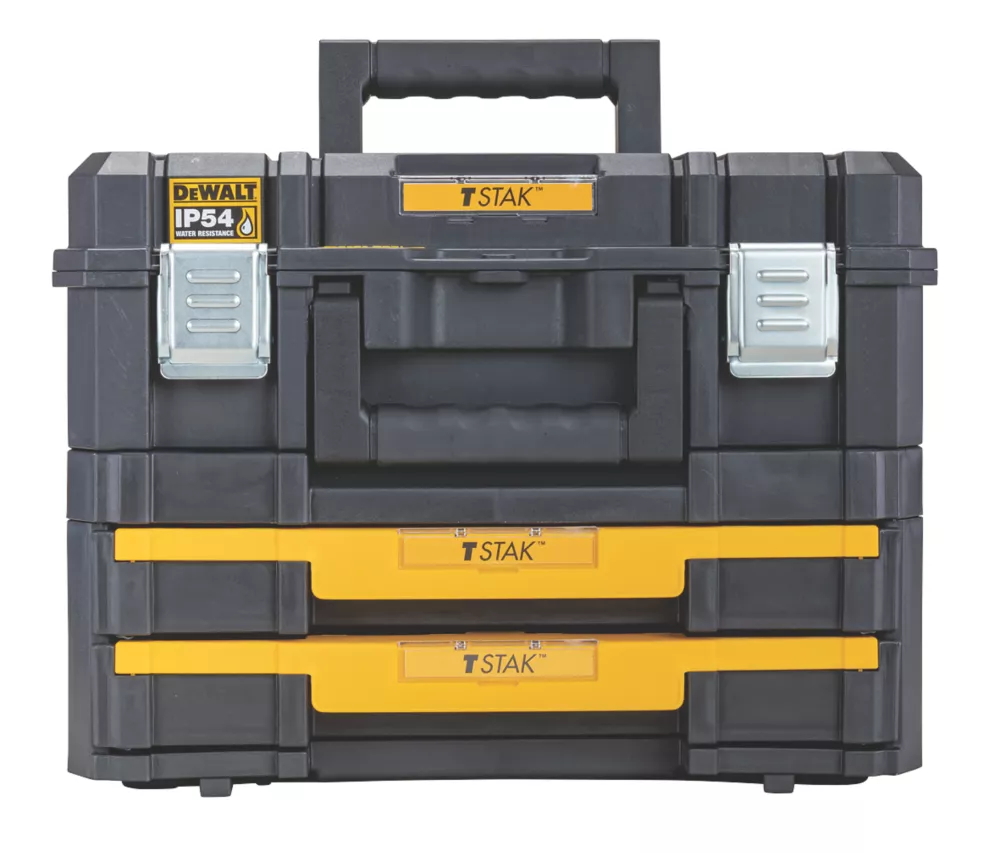 DeWalt TSTAK 2.0 Tool Storage With 2 Shallow Drawers - Image 2