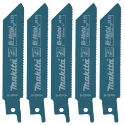 Makita B-20404 Sheet Metal Reciprocating Saw Blades 100mm 5 Pack