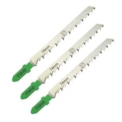 Essentials SJG40632 T101D Softwood Jigsaw Blades 100mm 3 Pack