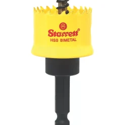 Starrett CSC25 Straight & Hex Shank Multi-Material Bi-Metal Holesaw 25mm
