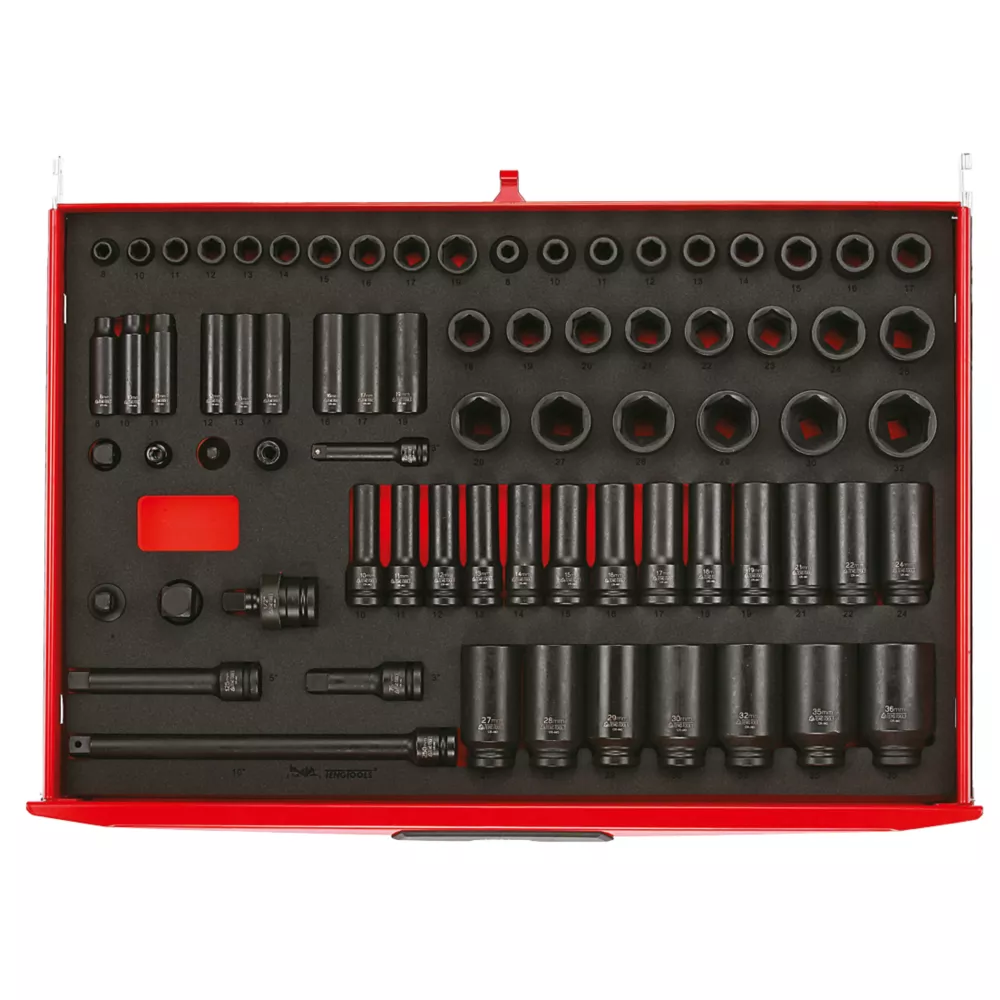 Teng Tools EVA Stack Tool Kit 530 Pieces - Image 3