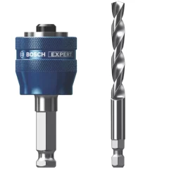 Bosch Hex Shank Holesaw Arbour & Pilot Drill Bit ¼"