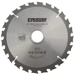 Erbauer Wood TCT Saw Blade 190 X 30mm 24T