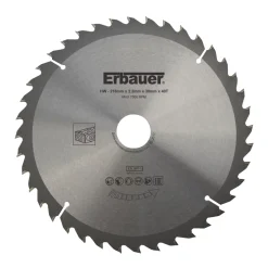 Erbauer Wood TCT Saw Blade 216 X 30mm 40T