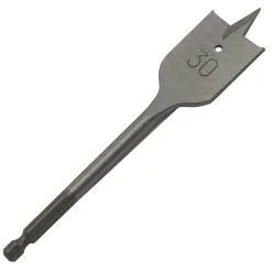 Essentials Flat Wood Drill Bit 30 X 152mm