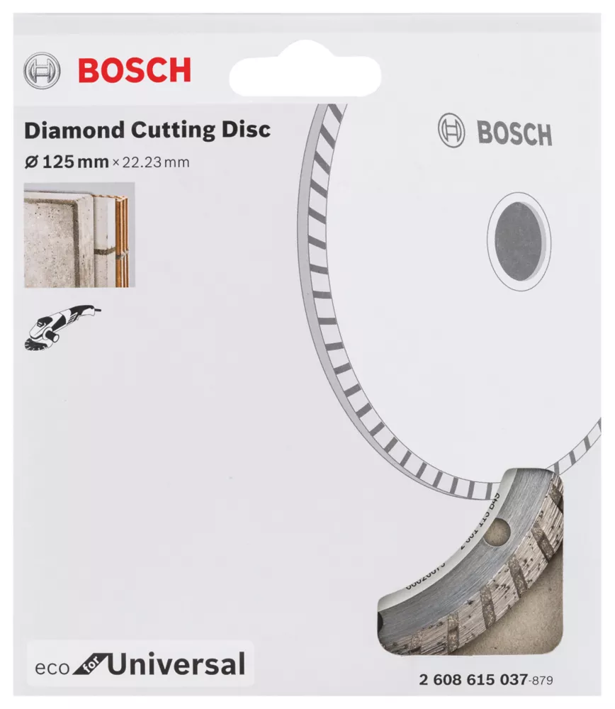 Bosch Eco Multi-Material Universal Turbo Diamond Disc 125 X 22.23mm - Image 2