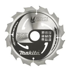 Makita Wood TCT Mitre Saw Blade 190 X 30mm 12T