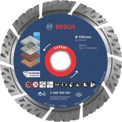 Bosch Expert Masonry Diamond Cutting Disc 150 X 22.23mm