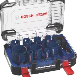 Bosch Expert 11-Saw Multi-Material Holesaw Set